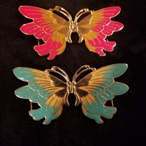 Vintage Butterfly Vintage Belt Clips